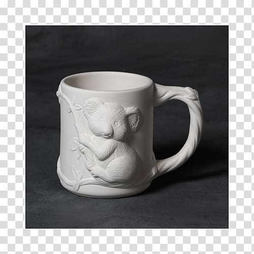 Jug Mug Ceramic Pottery Saucer, bisque transparent background PNG clipart