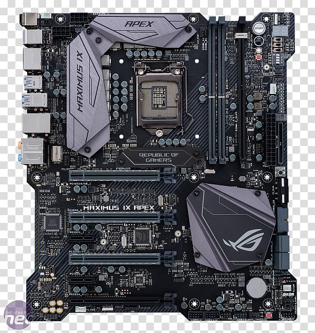 Intel Motherboard LGA 1151 DDR4 SDRAM Republic of Gamers, motherboard transparent background PNG clipart