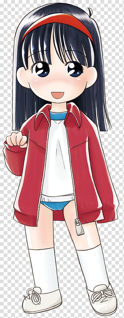 Black hair Hime cut Fiction Long hair, acupoints on the back of the household transparent background PNG clipart