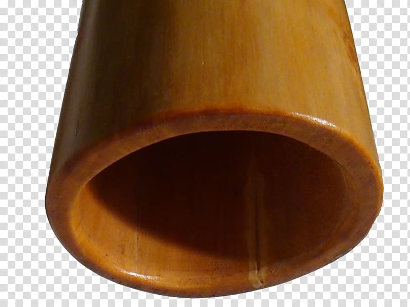 Copper Caramel color Brown Varnish, didgeridoo transparent background PNG clipart