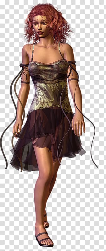 Costume Character Fashion Fiction Girl, fairies transparent background PNG clipart