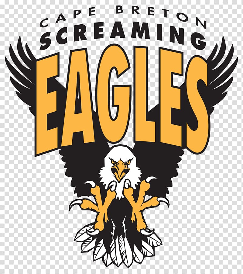 Cape Breton Screaming Eagles logo, Cape Breton Screaming Eagles Logo transparent background PNG clipart
