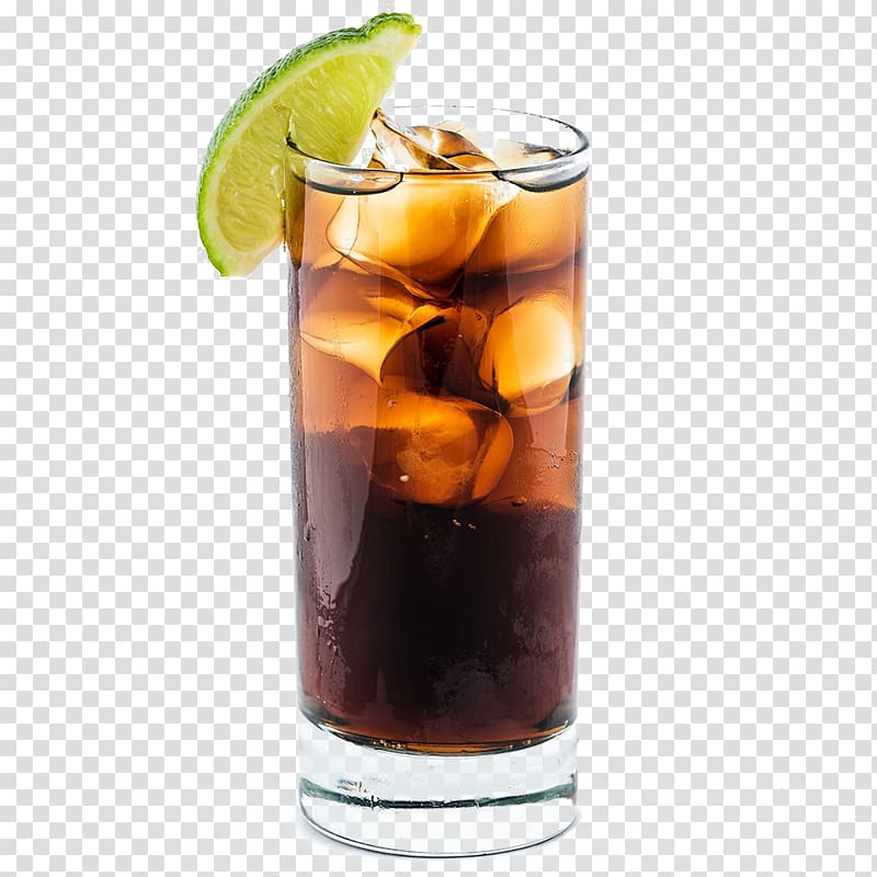 Rum and Coke Long Island Iced Tea Cocktail Cuban cuisine Juice, cocktail transparent background PNG clipart