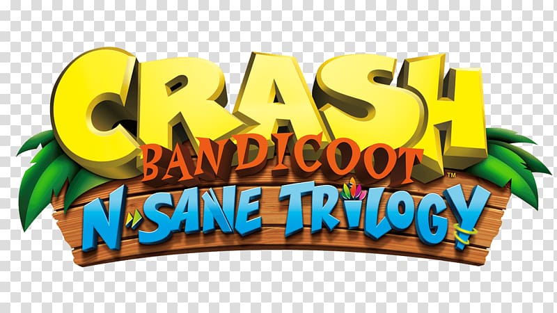 Crash Bandicoot N. Sane Trilogy Crash Bandicoot: The Wrath of Cortex Logo PlayStation 4 Font, crash bandicoot transparent background PNG clipart