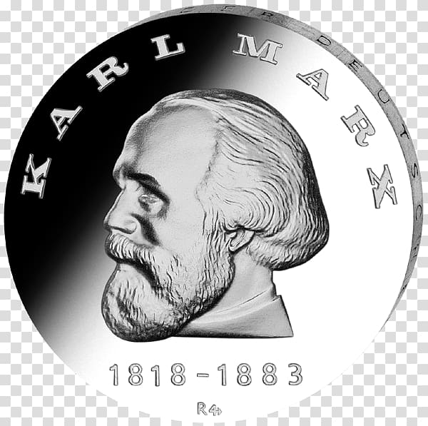East Germany East German mark Philosopher Commemorative coin, Coin transparent background PNG clipart