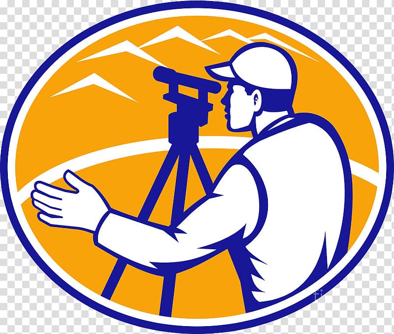 Total station Surveyor Geodesy Civil engineer, design transparent background PNG clipart