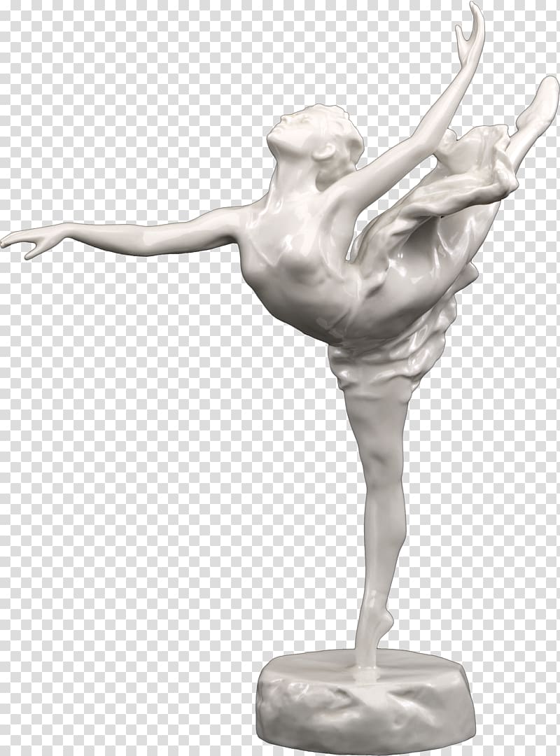 Ballet Dancer Sculpture Figurine, ballet transparent background PNG clipart