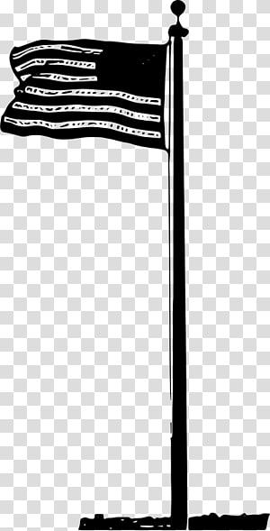 Black and white , Flag transparent background PNG clipart thumbnail