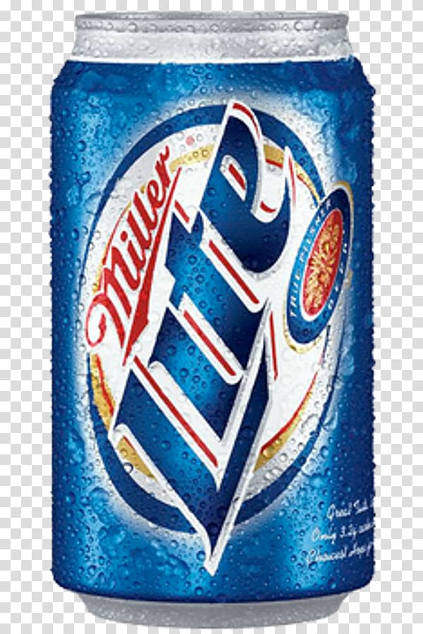 Miller Lite Beer Miller Brewing Company Fizzy Drinks Budweiser, Miller Lite transparent background PNG clipart