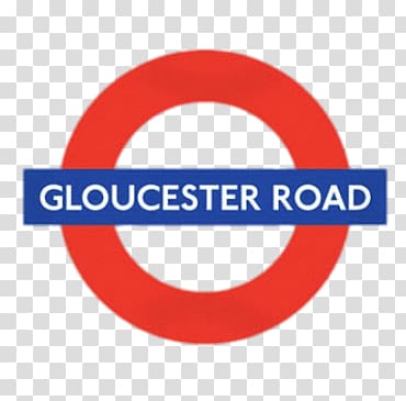 Gloucester Road signage, Gloucester Road transparent background PNG clipart