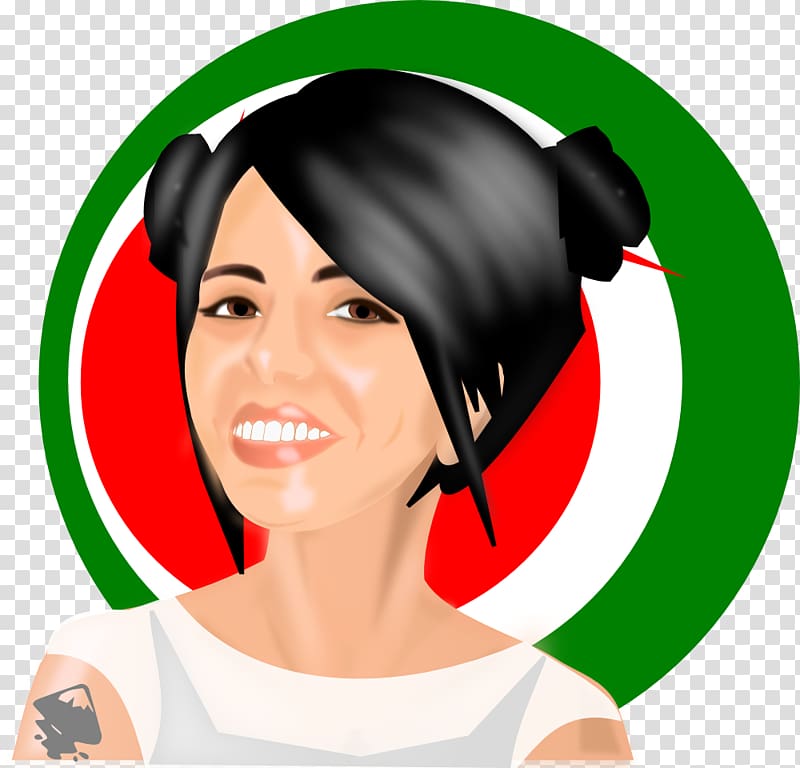 Mexican cuisine Cartoon , asian girl transparent background PNG clipart