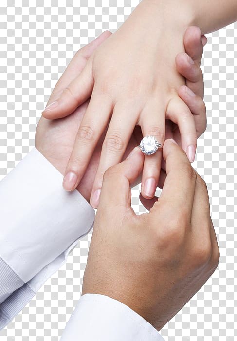 wearing a ring close-up transparent background PNG clipart