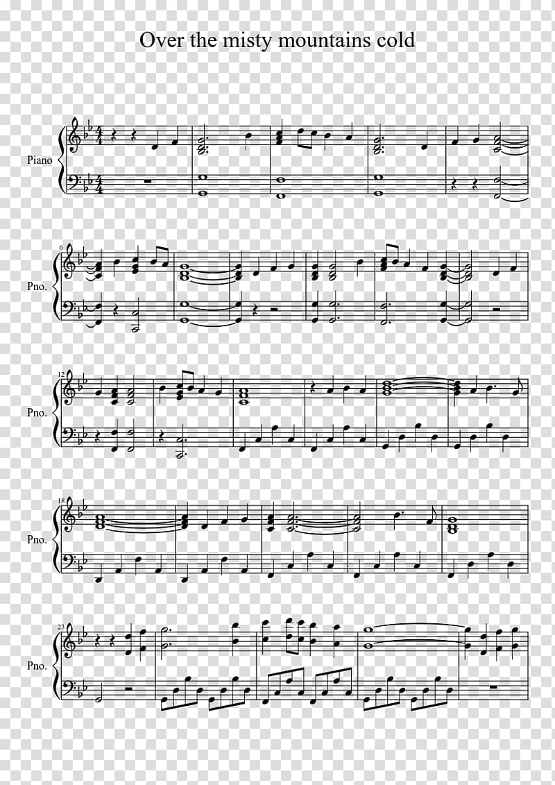 Piano Sheet Music Scars to Your Beautiful Pianist Song, piano transparent background PNG clipart