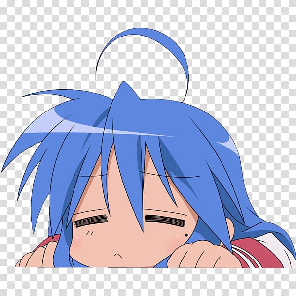 Konata Izumi Lucky Star Anime Character Otaku, Anime transparent background PNG clipart