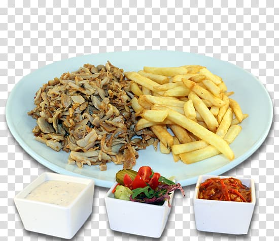 French fries Dijkhuis Doner kebab Street food Vegetarian cuisine, Doner Kebap transparent background PNG clipart
