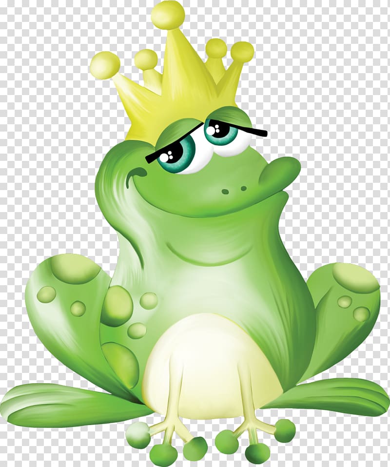 green frog illustration, The Frog Prince Prince Naveen , Frog prince transparent background PNG clipart