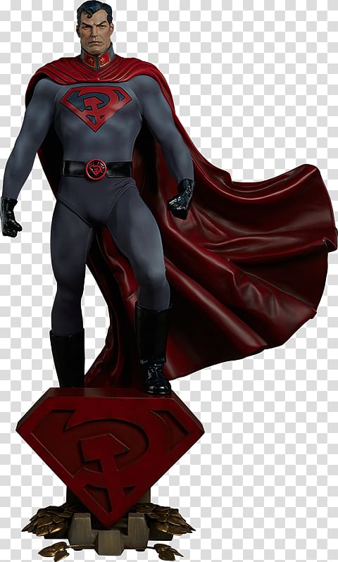 Superman: Red Son Wonder Woman Batman Action & Toy Figures, superman transparent background PNG clipart