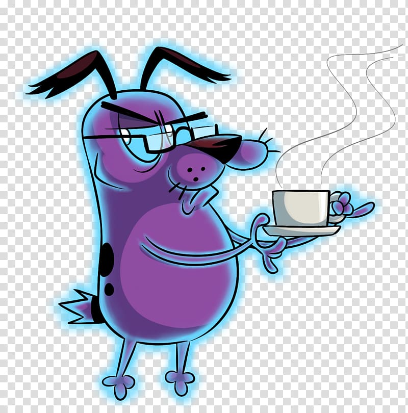 Dog Computer Courage, courage the cowardly dog transparent background PNG clipart