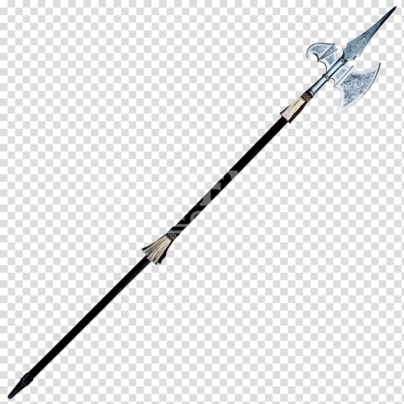 Halberd 16th century Lance Toledo Middle Ages, halberd transparent background PNG clipart
