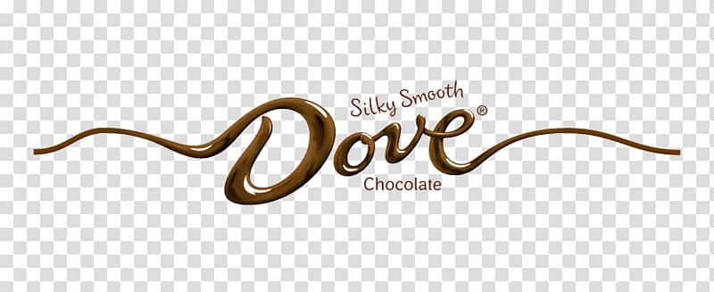 Dove Milk chocolate Logo Brand, chocolate transparent background PNG clipart