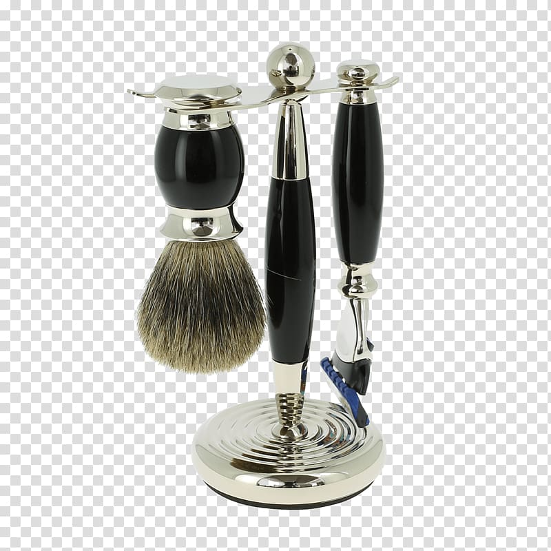 Shave brush Shaving Gillette Mach3 Negro Edwardian era, elegant natural black hairstyles transparent background PNG clipart