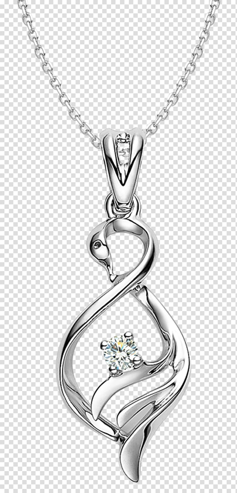 Locket Necklace Jewellery Diamond, Diamond Pendant Necklace transparent background PNG clipart