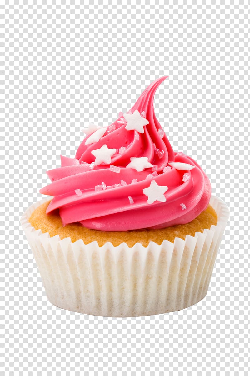 Cupcake Muffin Icing Birthday cake Bakery, Cute cakes transparent background PNG clipart