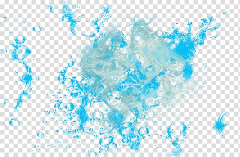 blue smoke effect transparent background PNG clipart