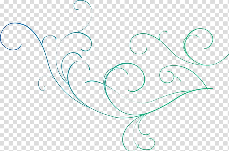blue and green wave art illustration, Desktop Graphic design Logo , abstract branch curve lines transparent background PNG clipart