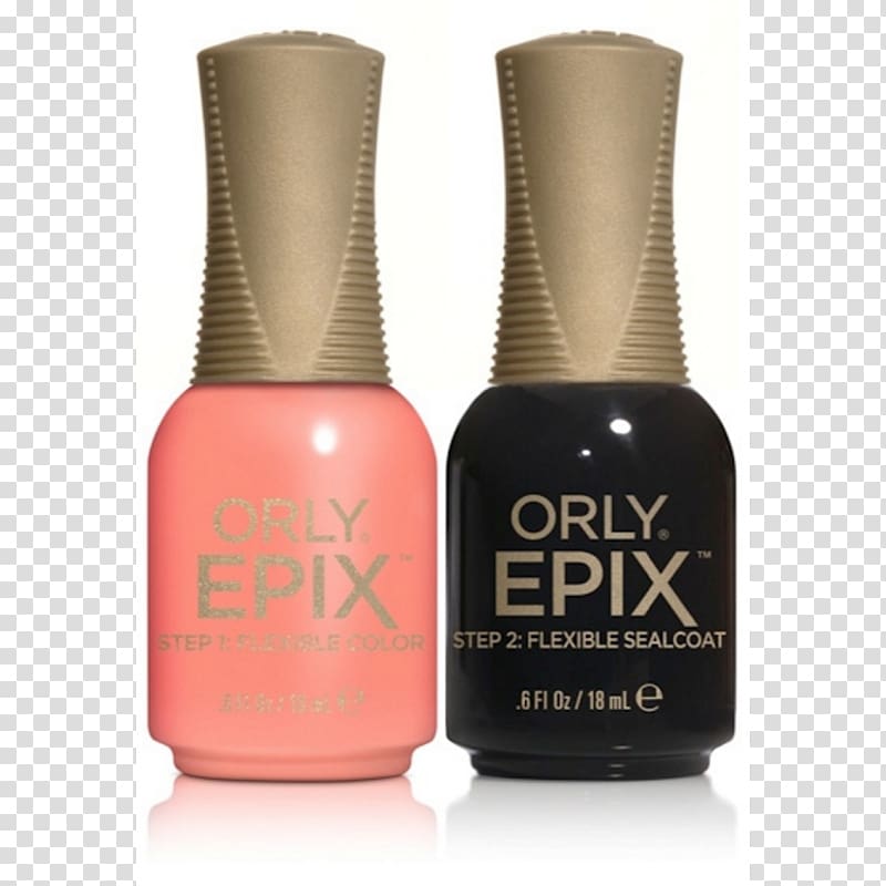ORLY EPIX Flexible Color Nail Polish ORLY Nail Lacquer, nail polish transparent background PNG clipart