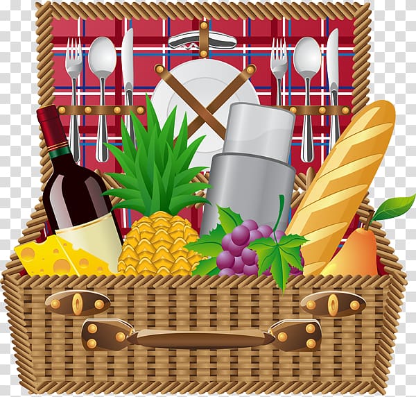 Picnic Baskets , picnic transparent background PNG clipart