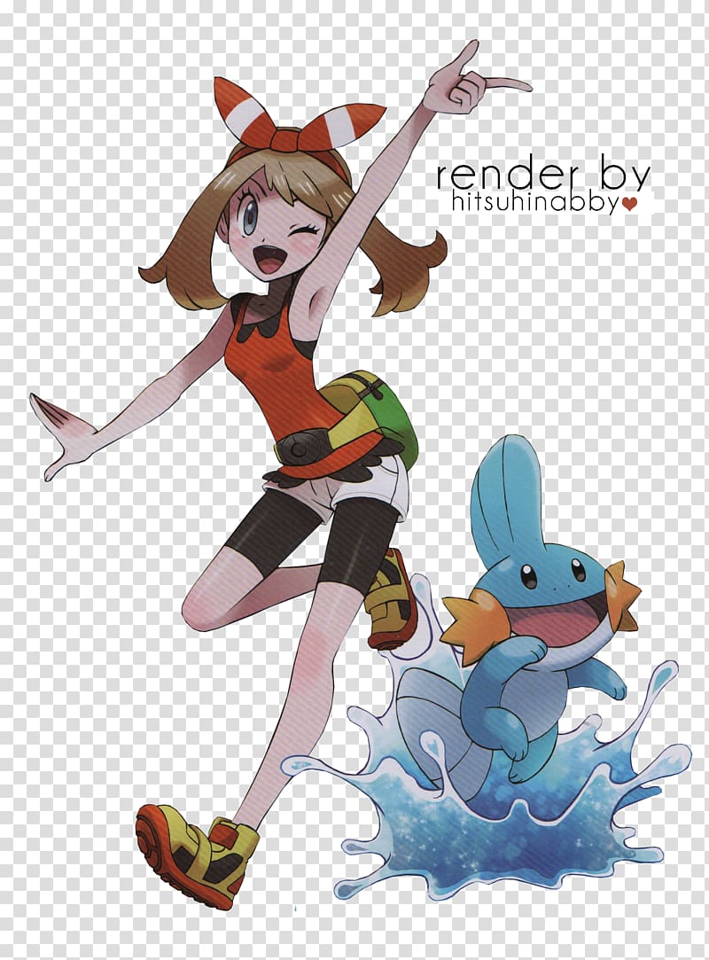 Pokémon Omega Ruby and Alpha Sapphire May Pokémon Sun and Moon Ash Ketchum Pokémon Ruby and Sapphire, Pokemon may transparent background PNG clipart