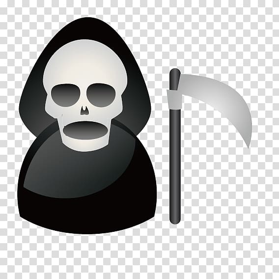 Death Halloween Icon, Halloween elements transparent background PNG clipart