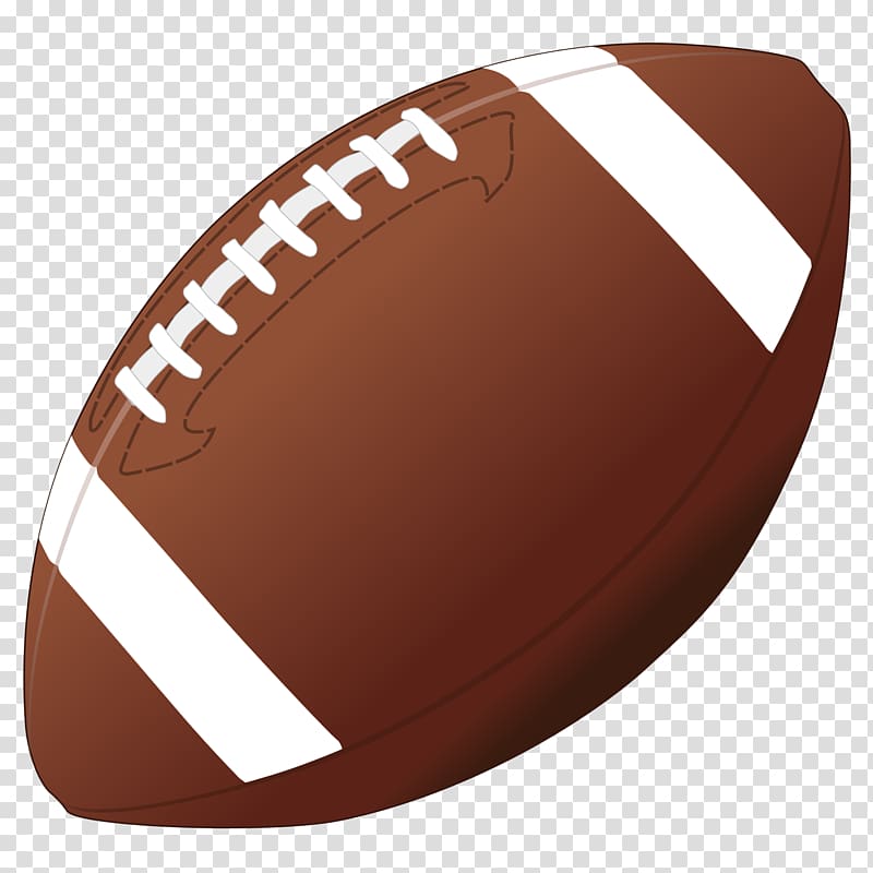 American football transparent background PNG clipart