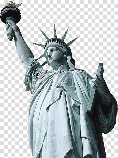 Statue of Liberty New York Harbor Ellis Island , statue of liberty transparent background PNG clipart