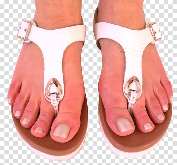 Flip-flops Nail Toe Shoe Peach, Nail transparent background PNG clipart