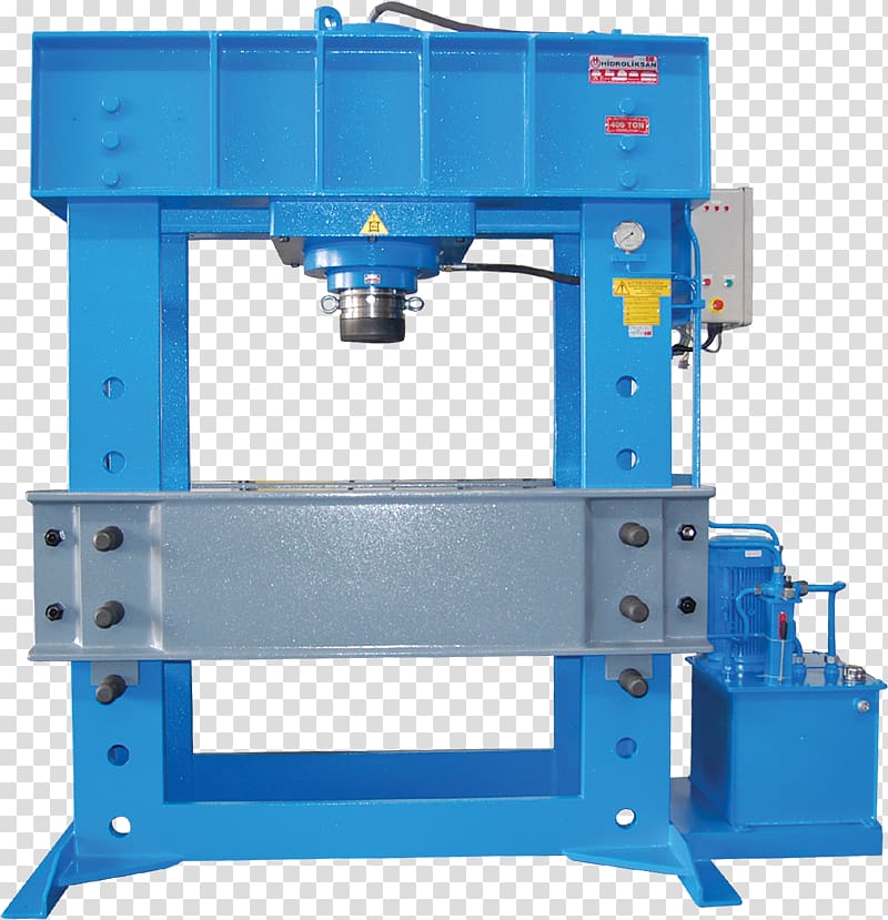 Machine press Hydraulics Hydraulic press Pump, engine transparent background PNG clipart
