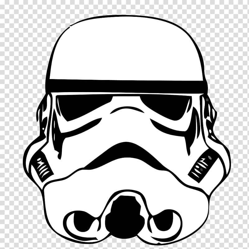 Stormtrooper illustration, Stormtrooper Drawing Star Wars Stencil , stormtrooper transparent background PNG clipart