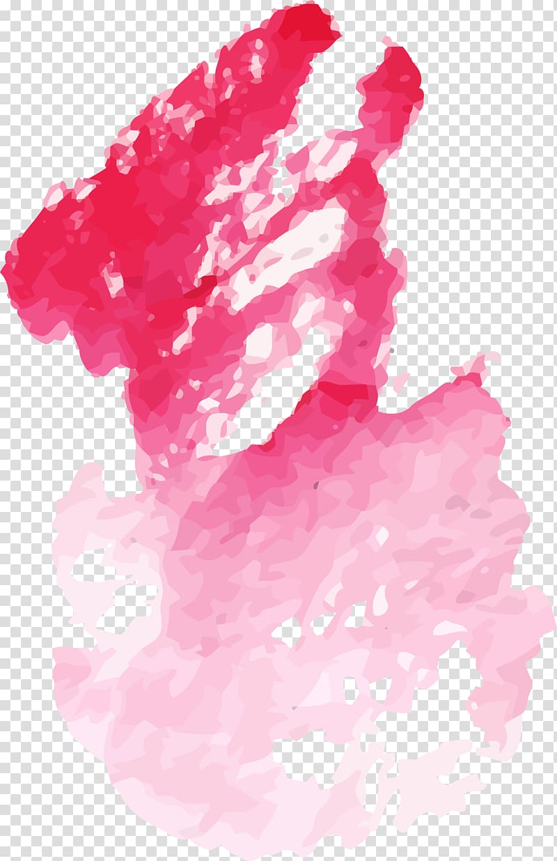 Watercolor painting Graffiti Red, Creative red graffiti transparent background PNG clipart