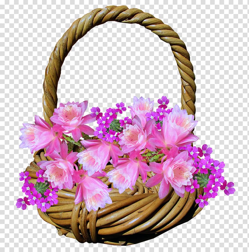 Floral design Flower , a basket of flowers transparent background PNG clipart