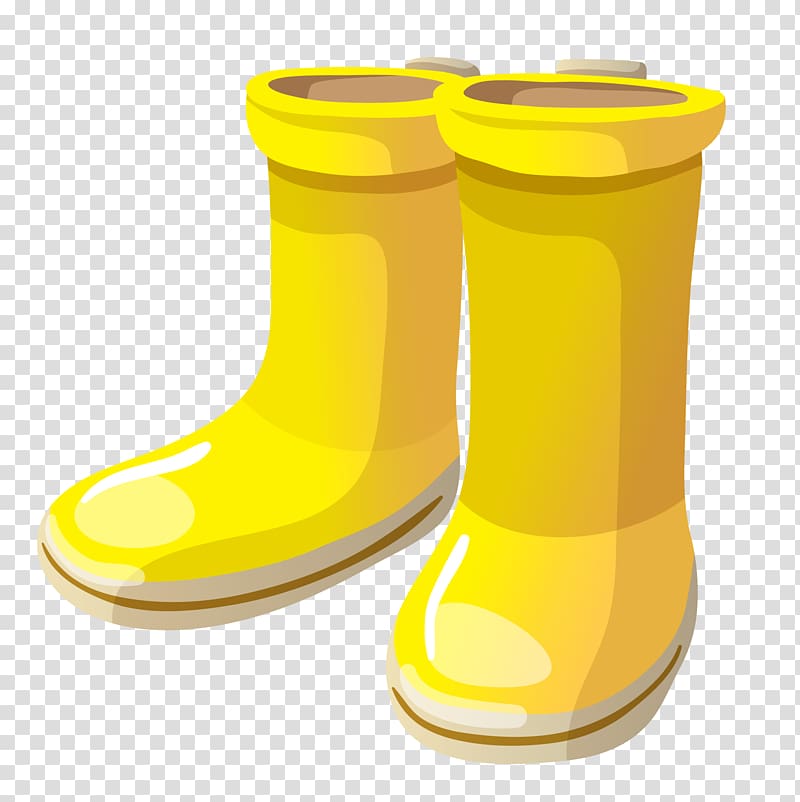 Shoe Wellington boot, Children\'s cartoon rain boots transparent background PNG clipart