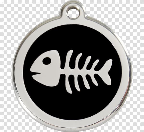 Cat Dog Dingo Pet tag Bone, fish bone transparent background PNG clipart