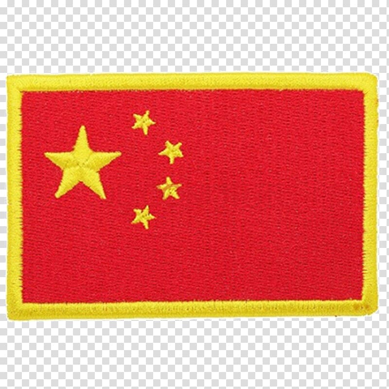 Learn Chinese Language Phrase book Translation, Embroidered Five Star Red Flag transparent background PNG clipart