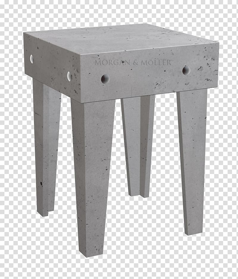 Table Concrete Stool Glass, table transparent background PNG clipart