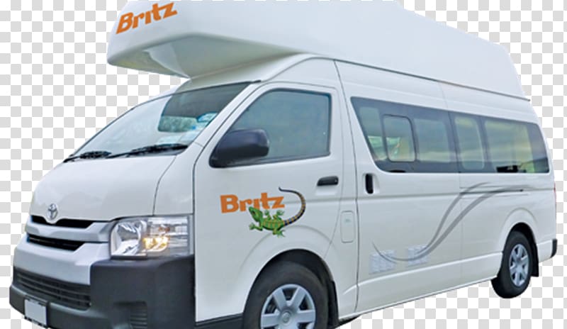Toyota HiAce Campervans Motorhome Britz, Travel transparent background PNG clipart