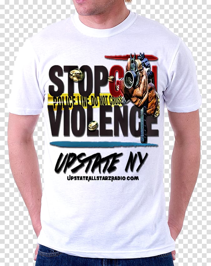 T-shirt Gun violence Sleeveless shirt Firearm, T-shirt transparent background PNG clipart