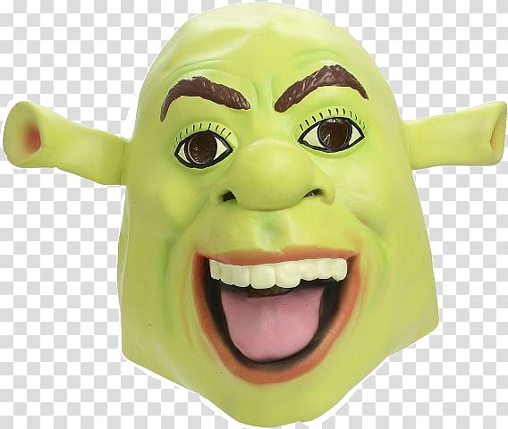 Shrek The Musical Donkey Princess Fiona Mask, shrek transparent background PNG clipart