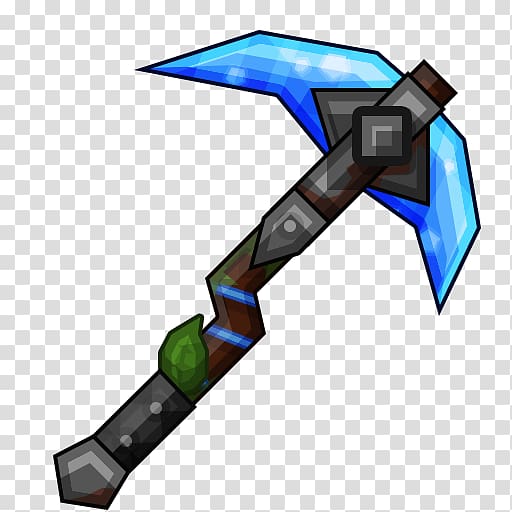 Minecraft Pickaxe Mod Halo 5: Guardians, Hard Working transparent background PNG clipart