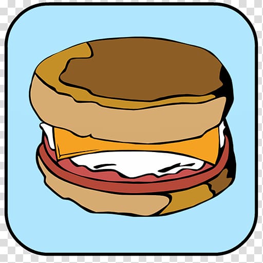 Breakfast sandwich Fried egg Peanut butter and jelly sandwich Egg sandwich English muffin, breakfast transparent background PNG clipart