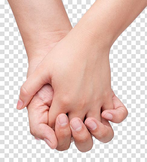 Nail Little finger Hand, Interlocking fingers transparent background PNG clipart